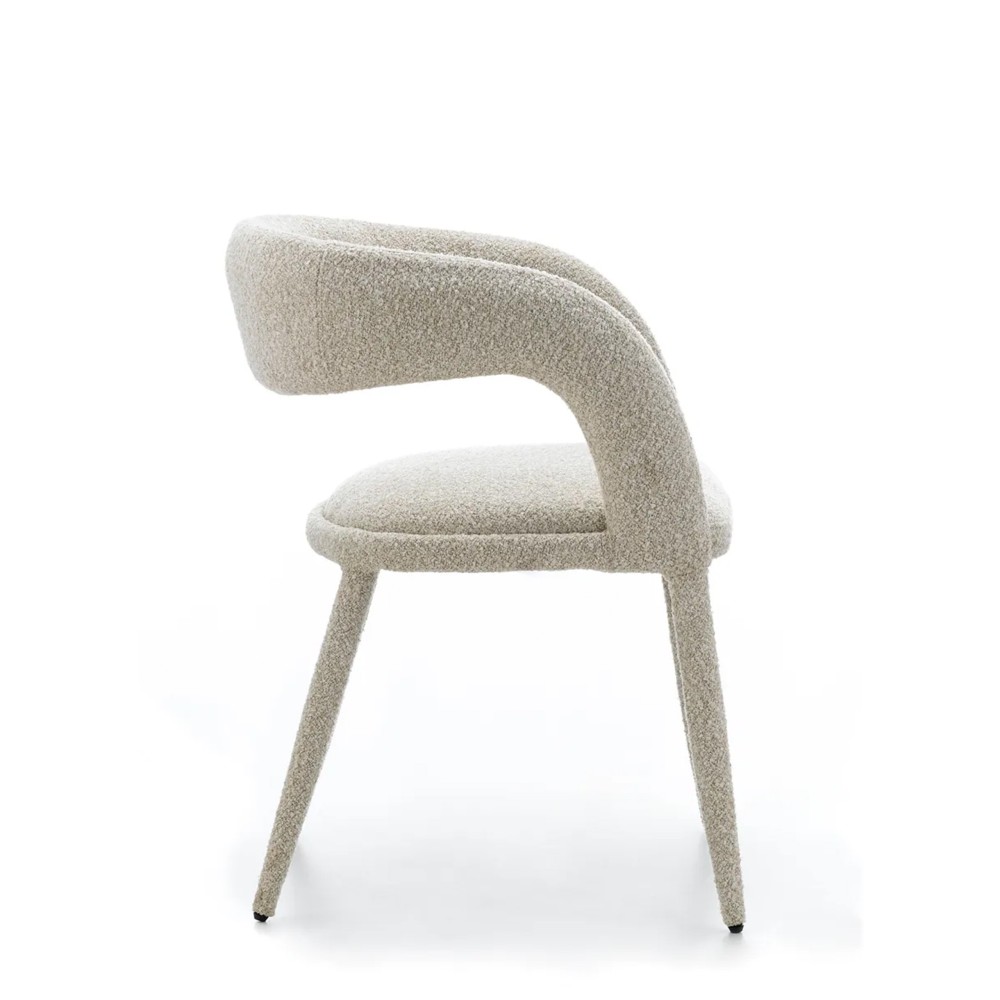 Chaise Ponte bouclette Vert