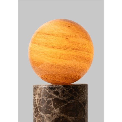 Lampe de table Tivoli, marron