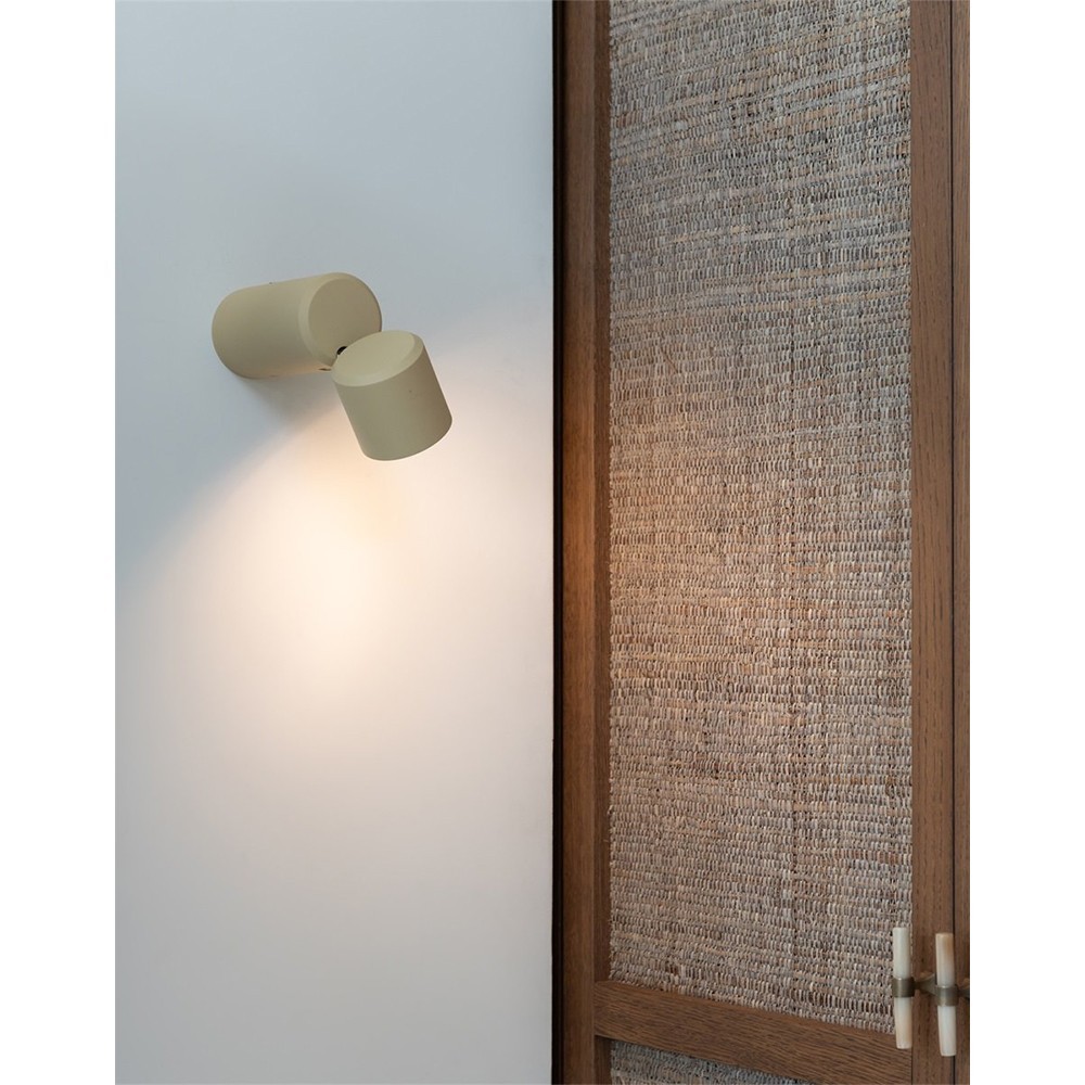 Lampe de table/applique Milan, beige