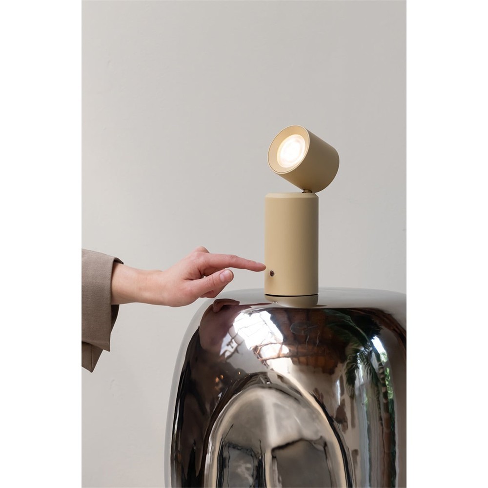 Lampe de table/applique Milan, beige