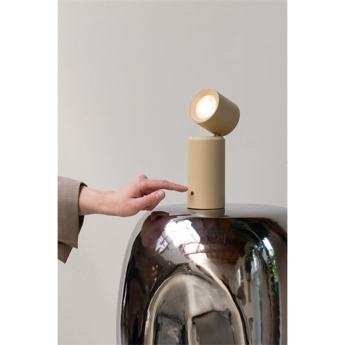 Lampe de table/applique Milan, beige