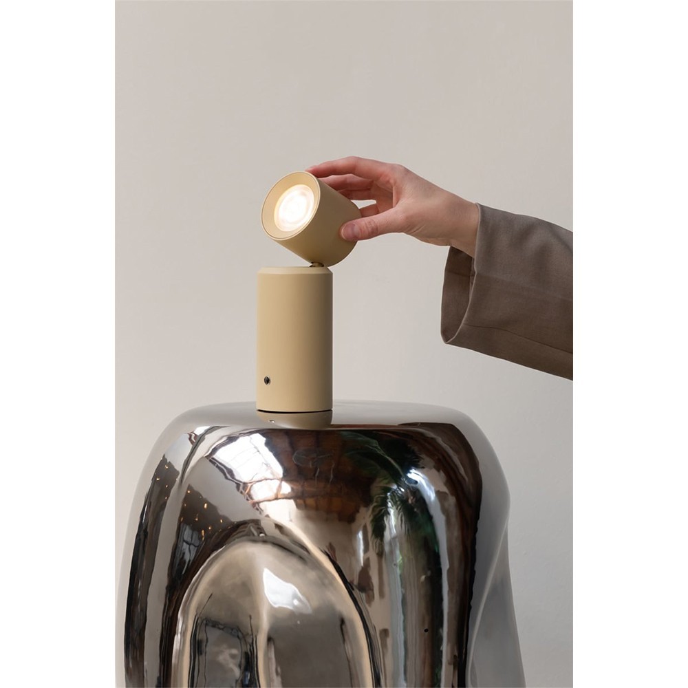 Lampe de table/applique Milan, beige