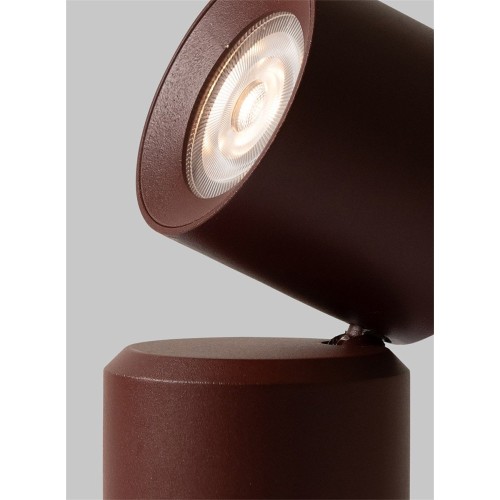 Lampe de table/applique Milan, bordeaux