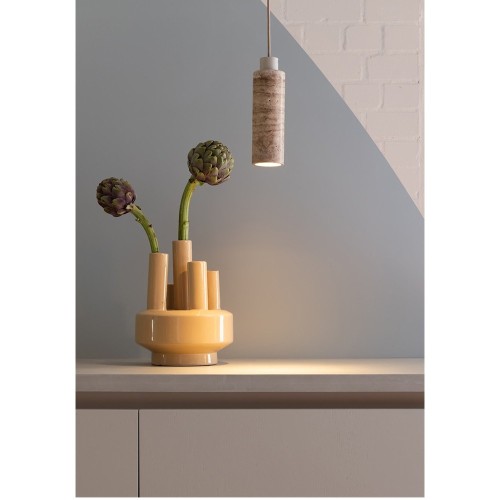 Lampada da terra Tivoli bianca
