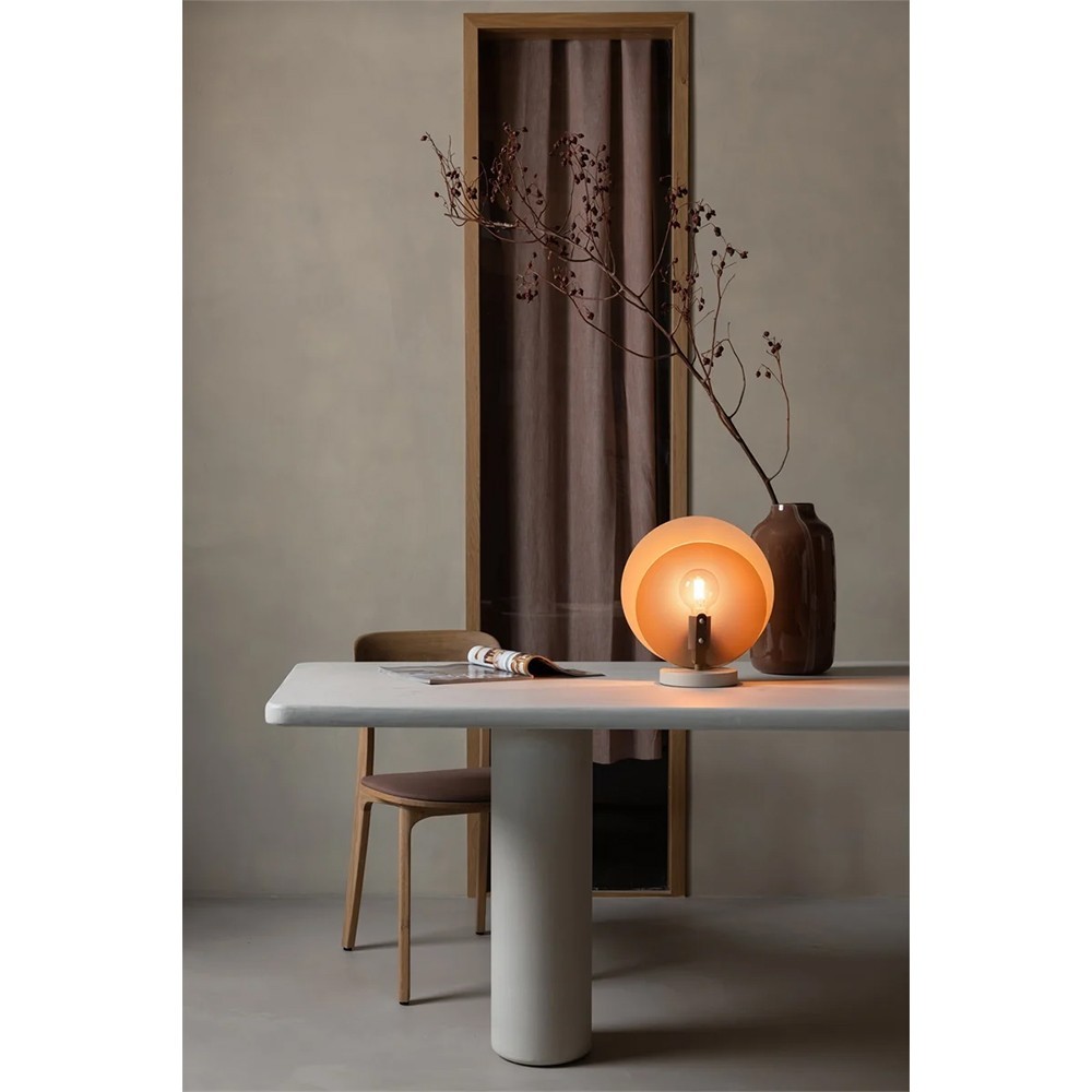 Lampe de table Toledo, ambre