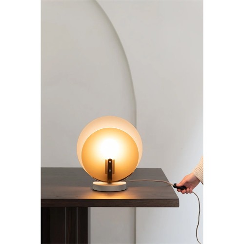 Lampe de table Toledo, ambre