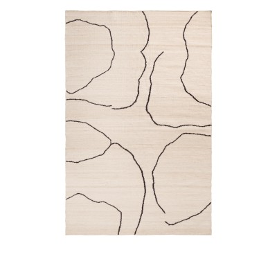 Tapis en jute Gesso-Blanc cassé 2