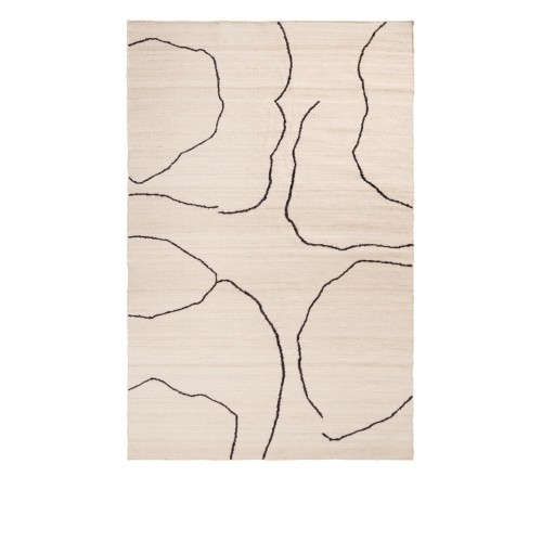 Tapis en jute Gesso-Blanc cassé