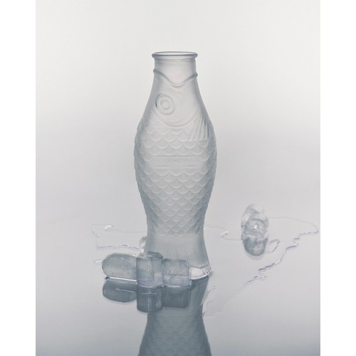 Bouteille 85cl Fish & Fish vert transparent