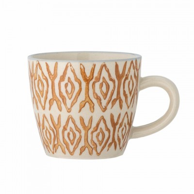 Assiette en érable, verte, en grès Bloomingville