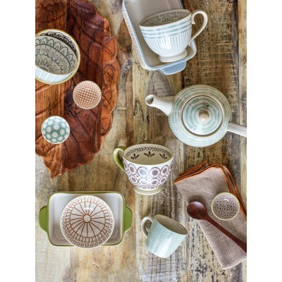 Tasse Maple, verte, Grès 2