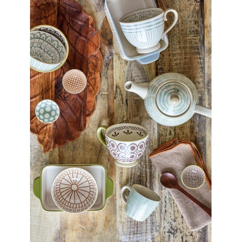 Tasse Maple, verte, Grès