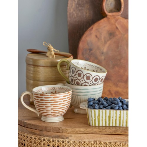 Mug Maple, verte, Grès