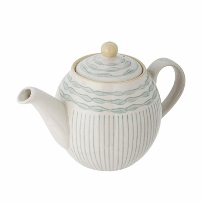 Théière Maple, vert, Grès 2