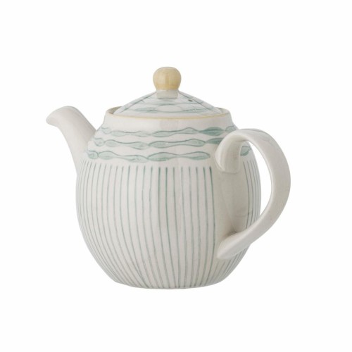 Théière Maple, vert, Grès