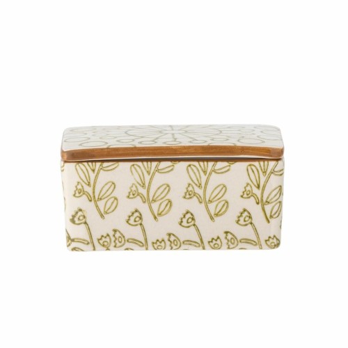 Boîte à beurre Maple, vert, Grès