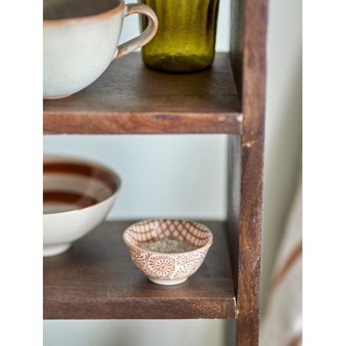 Maple orange bowl, stoneware