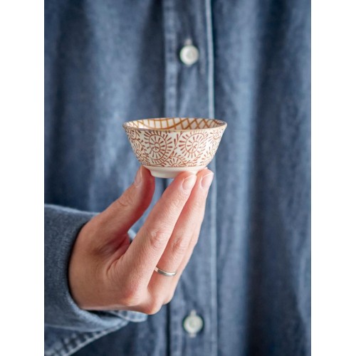 Cuenco naranja arce, gres