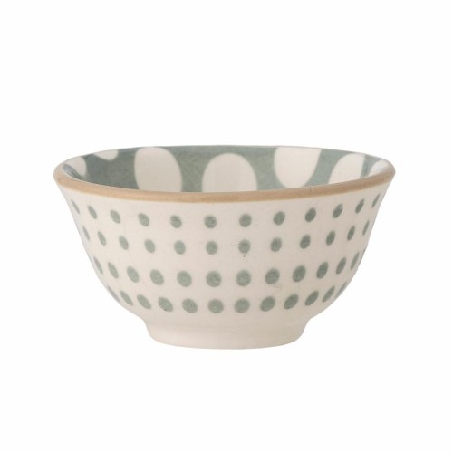 Maple green bowl, stoneware