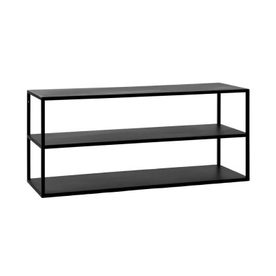 ESZENTIAL plank L 90 x B 30 x H 40 cm - zwart 2