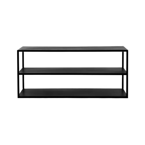 Etagère ESZENTIAL Métal L 90 x W 30 x H 40 cm - noir