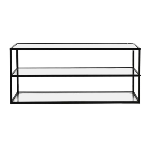 Etagère ESZENTIAL Métal L 90 x W 30 x H 40 cm - noir