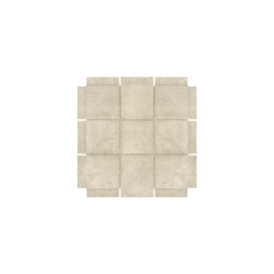 Tappeto cestino beige 2