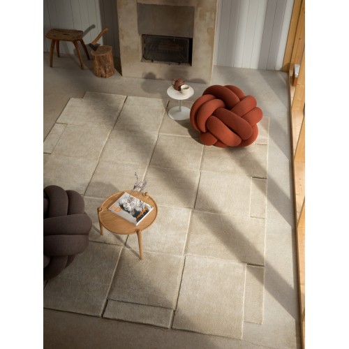 Beige Mand Mat