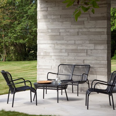 Tavolino Loop beige / bianco pietra Vincent Sheppard 2