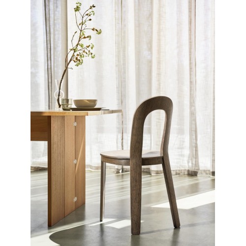 Chaise Olivia Chêne foncé