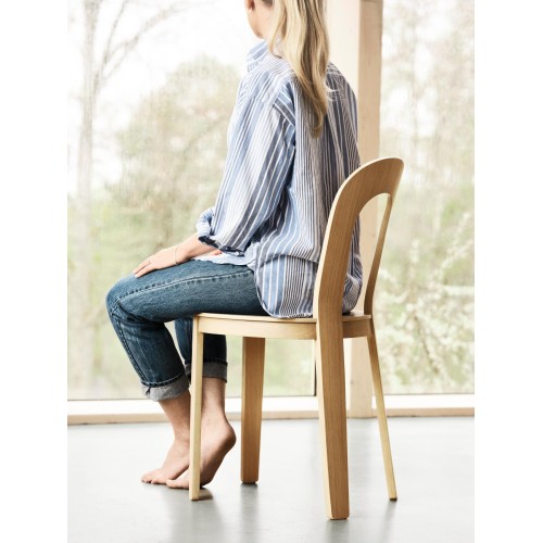 Chaise Olivia Chêne clair