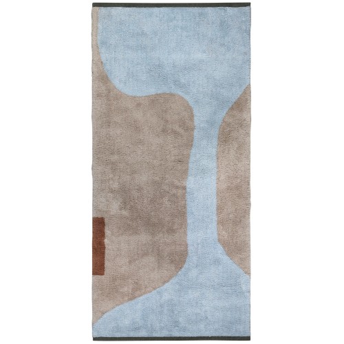 Alfombra FIGURA Azul