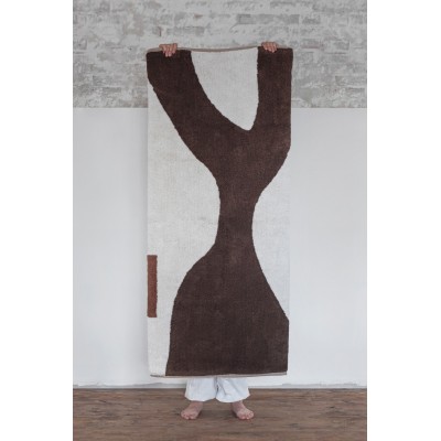 Tapis FIGURA marron Mette Ditmer