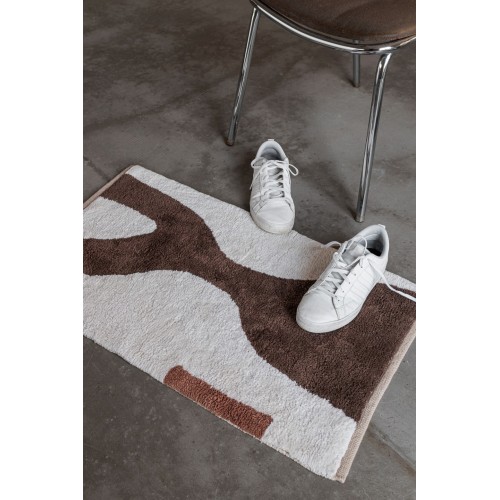 Bruin FIGURA vloerkleed