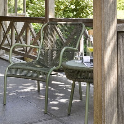 Table d'appoint Loop beige/stone white Vincent Sheppard 2