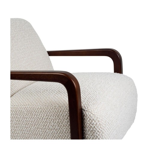 NAROBI FAUTEUIL ECRU 64.5X85.5XH71CM BOUCLETTE