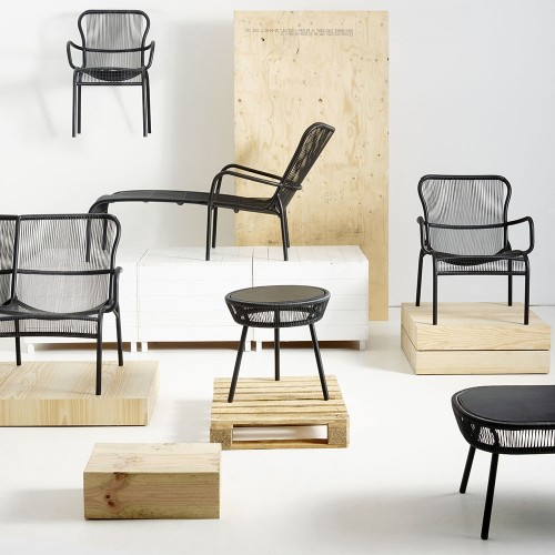 Table d'appoint Loop noir Vincent Sheppard