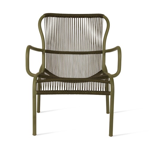 Loop lounge chair moss Vincent Sheppard
