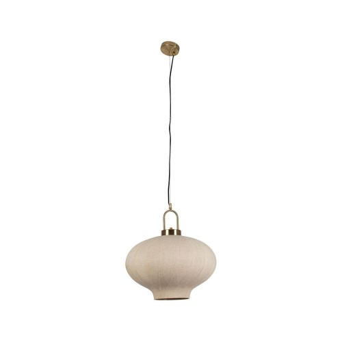 SUSPENSION CALYPSO BLANC CASSE et DORE -