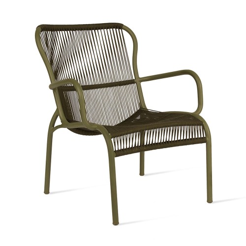 Loop lounge chair moss Vincent Sheppard