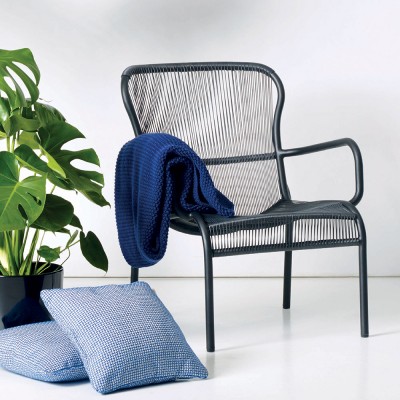 Chaise Loop lounge noir Vincent Sheppard Vincent Sheppard