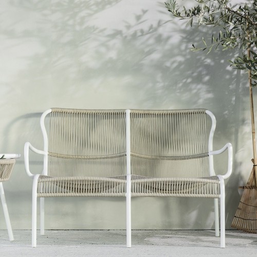 Loop sofa beige/stone white Vincent Sheppard