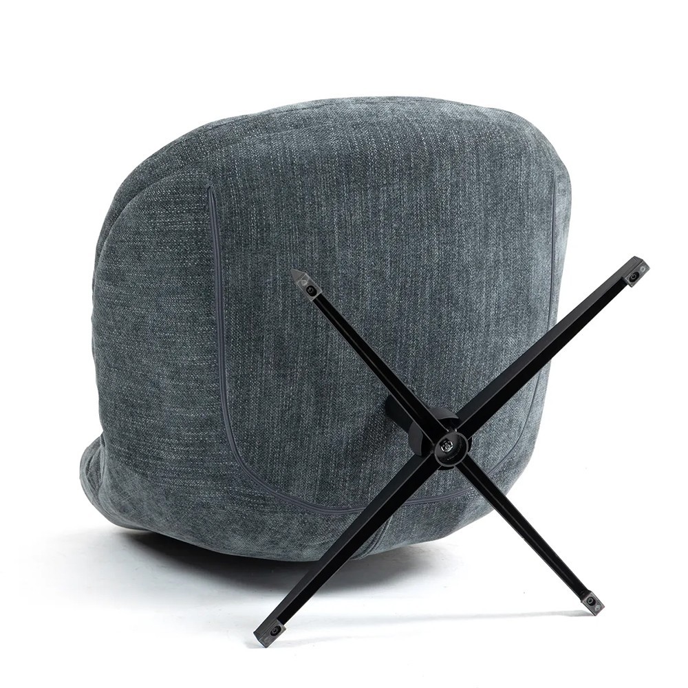 Fauteuil pivotant Molto bleu