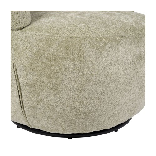 SILLÓN GIRATORIO ZELINE VERDE AGUA