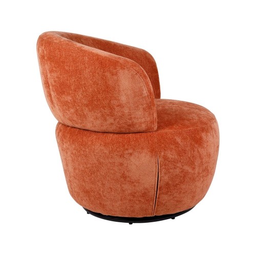 POLTRONA GIREVOLE ZELINE TERRACOTTA