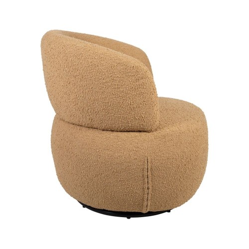 ZELINE CAMEL DRAAIBARE FAUTEUIL
