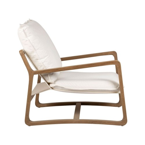 AZENOR FAUTEUIL WEISS EICHE und TEXT