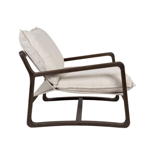 FAUTEUIL AZENOR CHENE et LIN NATUREL