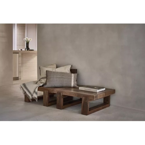 Table basse - ANDALUCIA -L 80 x l 70 x H 30 cm - naturel