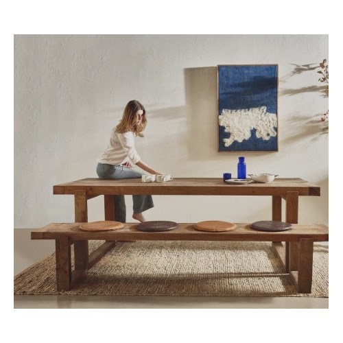 Tisch - ANDALUCIA - L 240 x B 90 x H 76 cm - natürlich